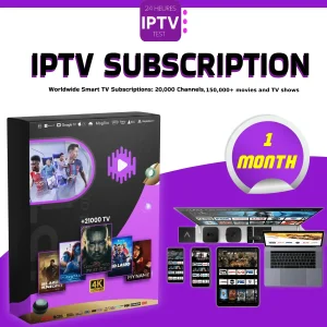 1 Month IPTV Subscription